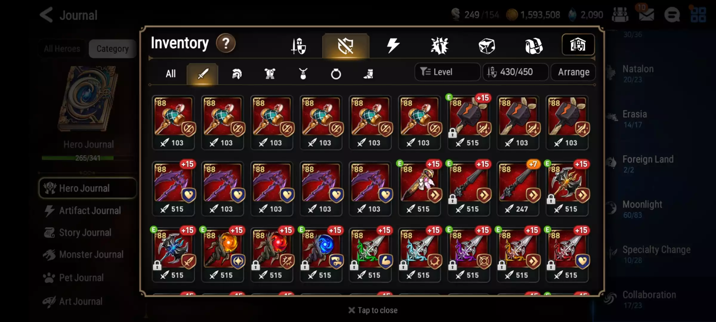 Ảnh 31ml đẹp hot meta ilynav dbsenya Collab limited như hình 200 gear 90  Max spd 303 Os all hunt Auto rift tốt Đã clear hết abyss Arena Champ Nhiều gear score cao